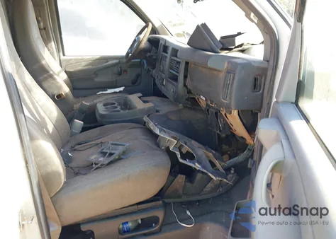 2012 Chevrolet Express 2500 Work Van из США, поврежденный, VIN 1GCWGGCG1C1187870